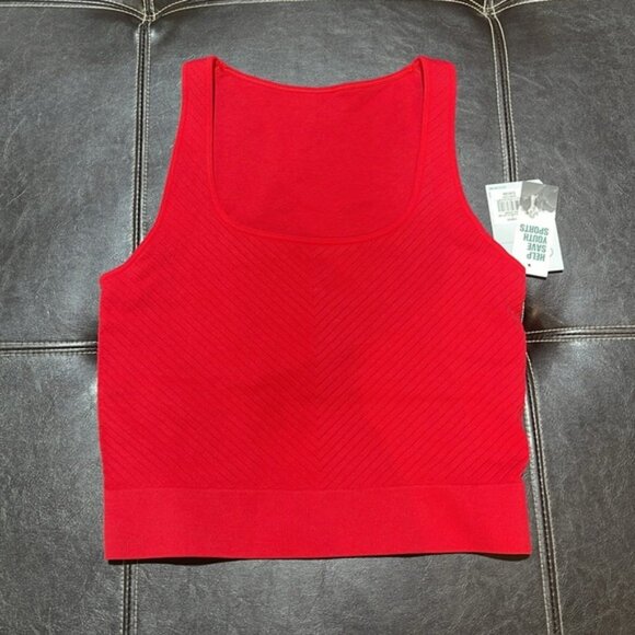 DSG Women's Momentum Seamless Cropped Tank Top - Picture 3 of 8